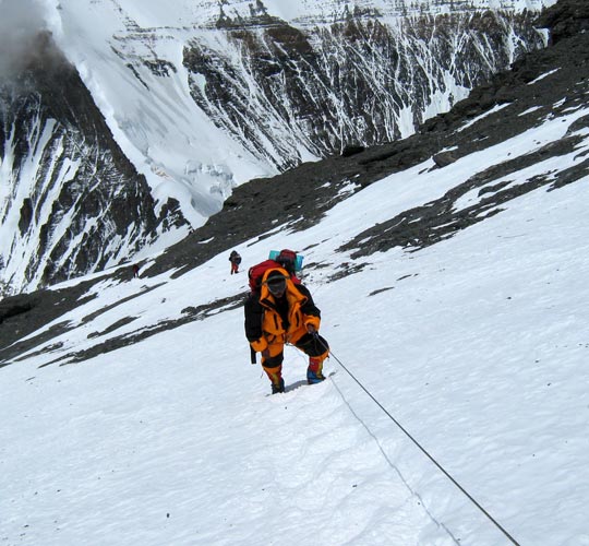 Shishapangma with Everest